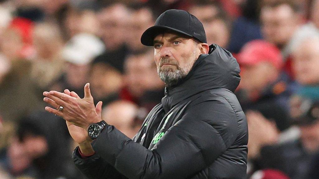 Liverpool-Coach Jürgen Klopp haderte mit dem 0:0 gegen Manchester United