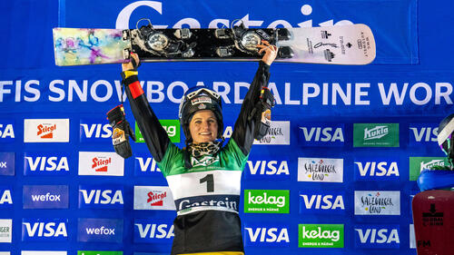Snowboard-Ass Ramona Hofmeister war bisher hinter den Erwartungen geblieben