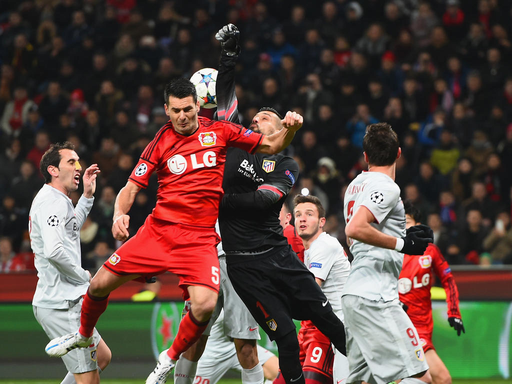 Schlacht gewonnen: Emir Spahić und Bayer Leverkusen bezwingen Atlético Madrid mit 1:0