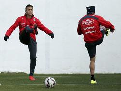Alexis Sánchez, estrella del Arsenal inglés, es duda para jugar con Chile. (Foto: Imago)