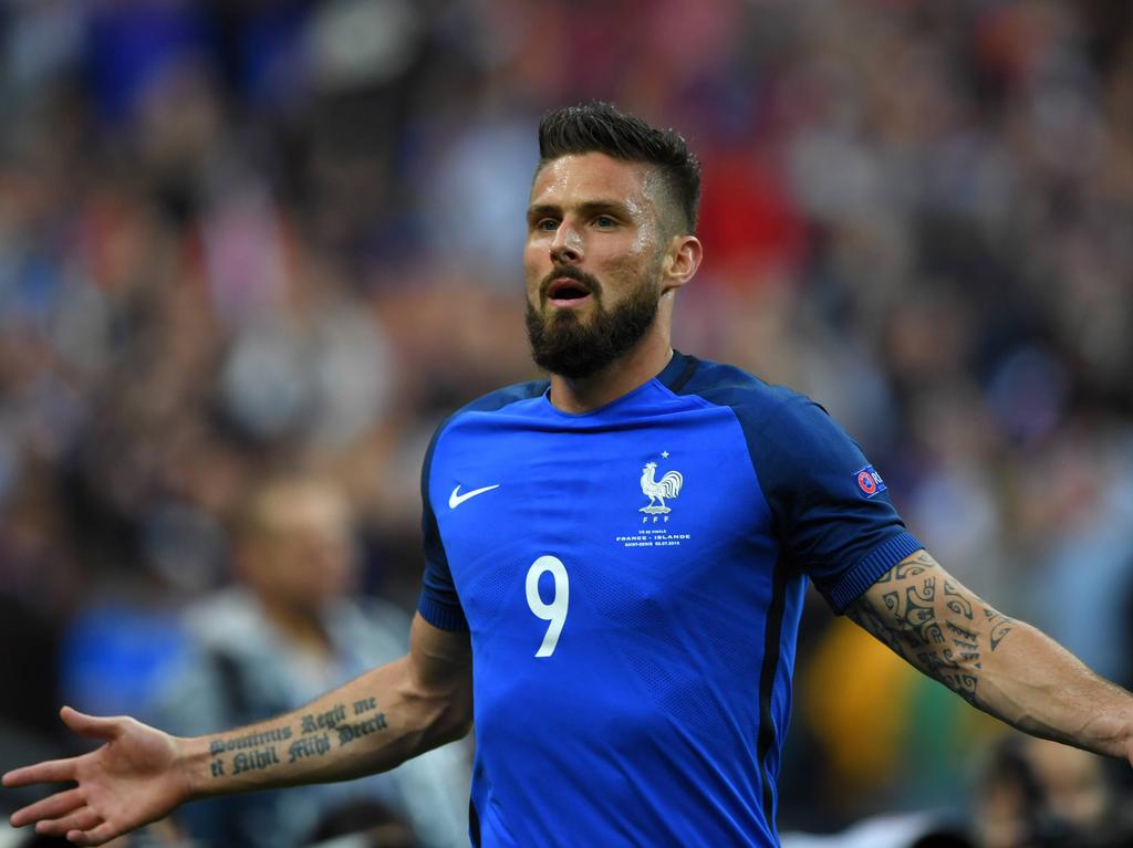 Giroud reconoció que este fue su mejor partido en una fase final de un gran torneo. (Foto: Getty) Giroud reconoció que este fue su mejor partido en una fase final de un gran torneo. (Foto: Getty)