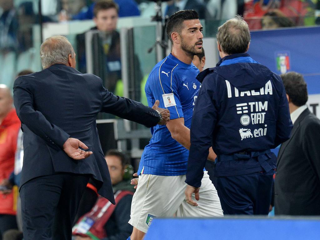 Graziano Pellè verweigerte seinem Trainer den Handschlag