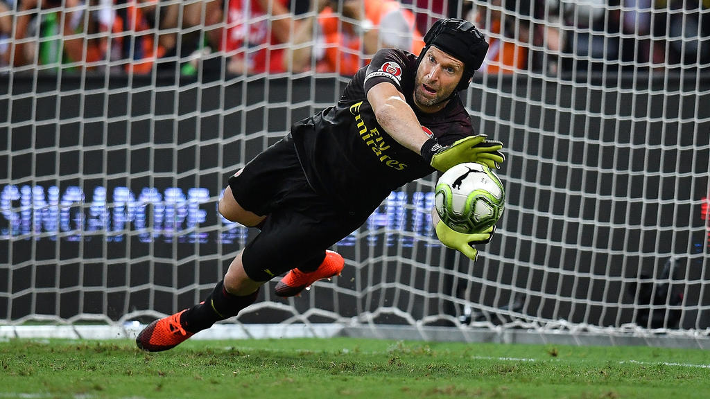 Petr Cech konnte die Testspiel-Niederlage gegen Atlético Madrid im Elfmeterschießen nicht verhindern