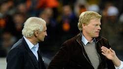 Rudi Völler (l.) und Oliver Kahn kennen sich aus gemeinsamer Zeit bei der deutschen Nationalmannschaft