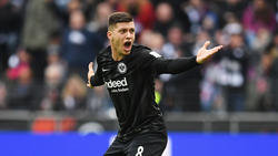 Luka Jovic von Eintracht Frankfurt wird von mehreren Topklubs umworben