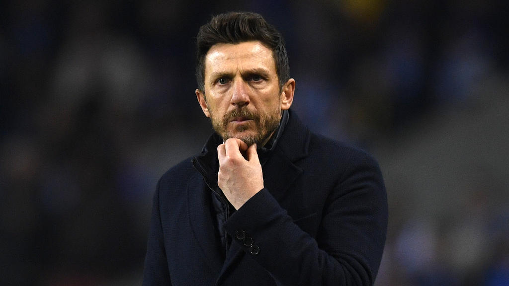 Eusebio Di Francesco wurde als Trainer der AS Rom entlassen