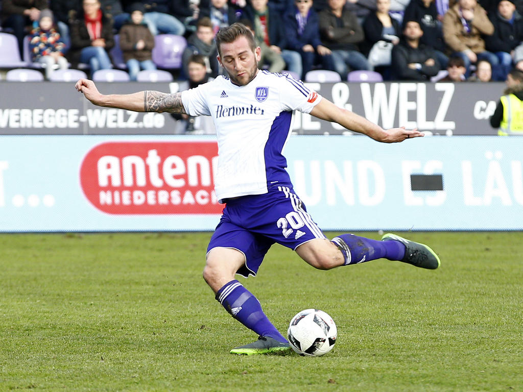 Marc Heider und der VfL Osnabrück blicken nach dem Sieg weiter nach oben
