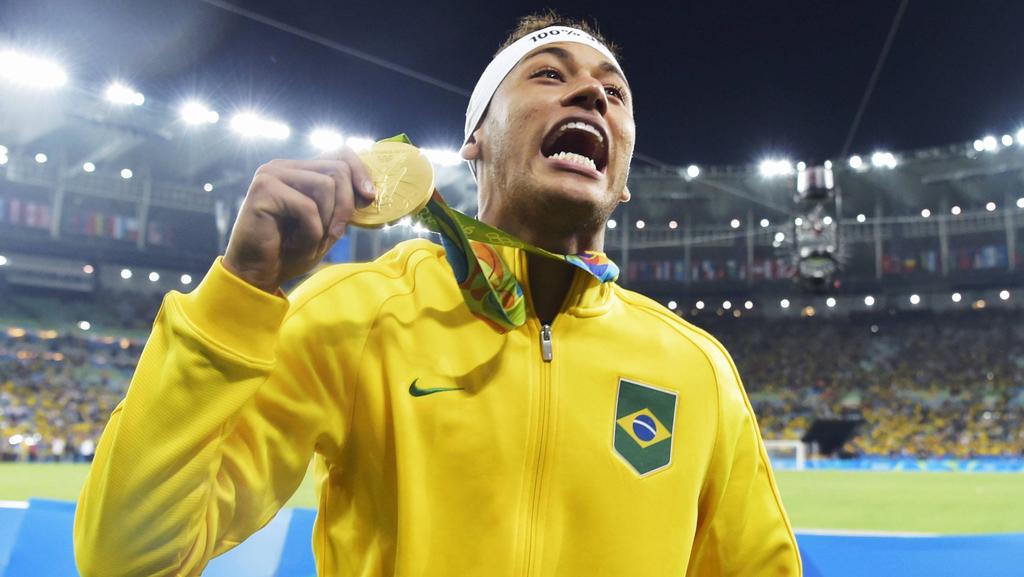 Auch Neymar holte schon Olympia-Gold