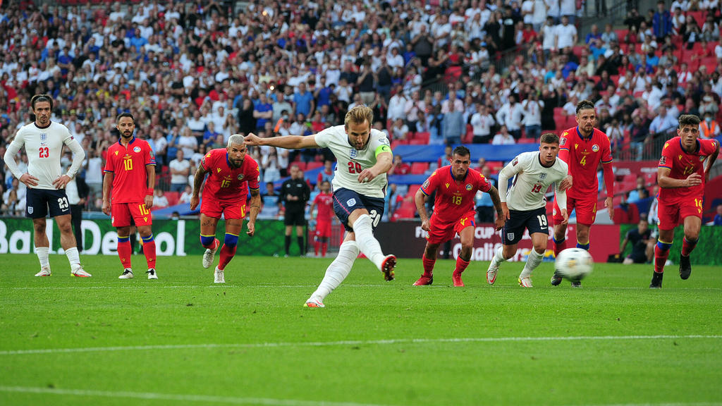 Harry Kane traf für England zum zwischenzeitlichen 2:0
