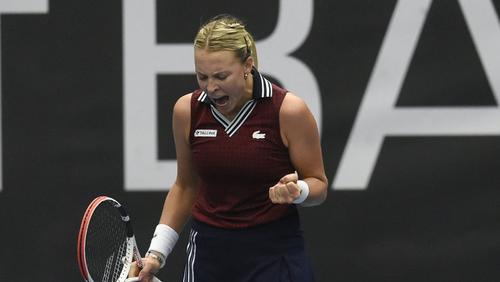 Anett Kontaveit gewinnt das WTA-Turnier von Ostrau