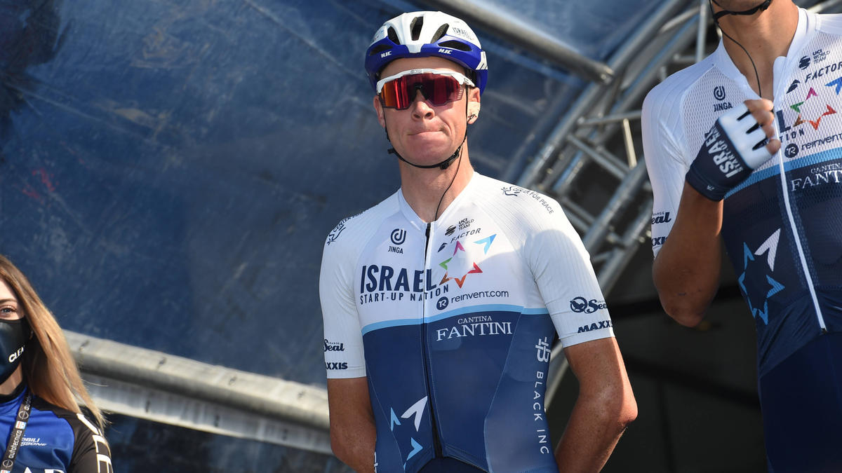 Chris Froome hofft auf den Start bei der Tour de France
