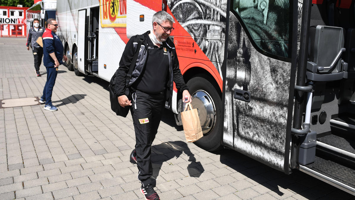 Union Berlins Cheftrainer, Urs Fischer nimmt seine Spieler in die Pflicht Union Berlins Cheftrainer, Urs Fischer nimmt seine Spieler in die Pflicht