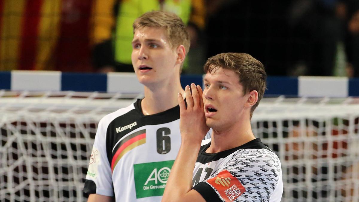 Finn Lemke (M.) und Christian Dissinger stehen wieder im Kader der Handball-Nationalmannschaft Finn Lemke (M.) und Christian Dissinger stehen wieder im Kader der Handball-Nationalmannschaft