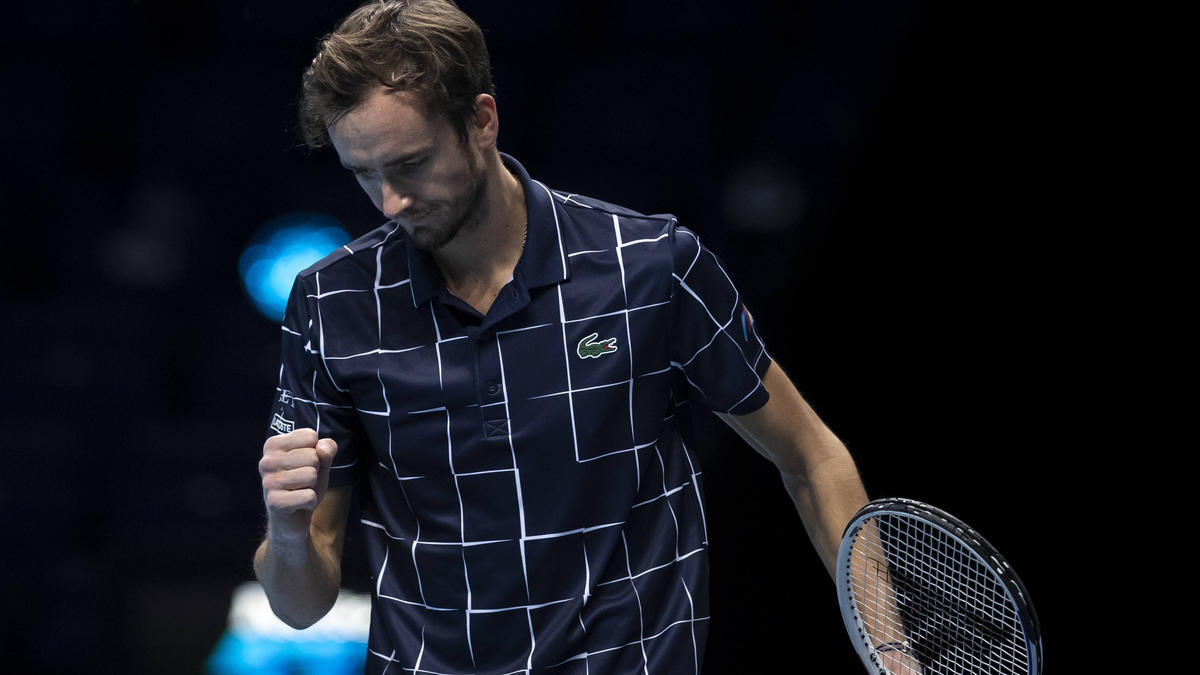 Daniil Medvedev trifft bei den ATP Finals auf Rafael Nadal Daniil Medvedev trifft bei den ATP Finals auf Rafael Nadal