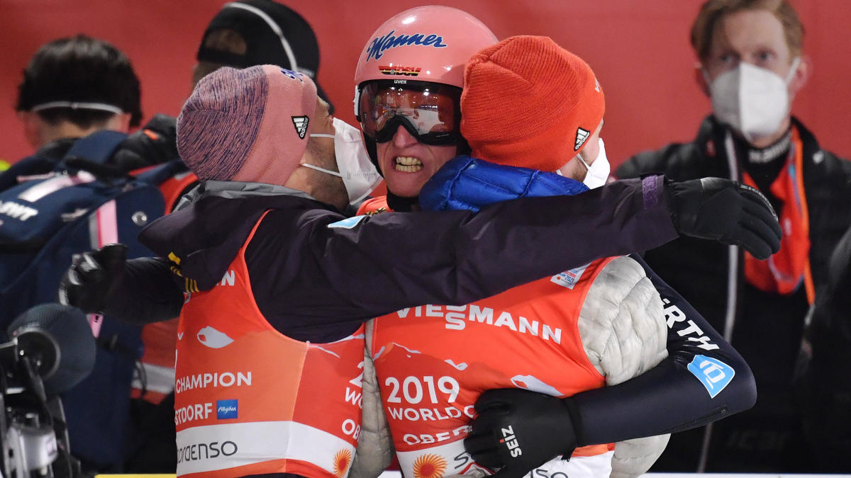 Das DSV-Team verteidigte den Titel in Oberstdorf Das DSV-Team verteidigte den Titel in Oberstdorf