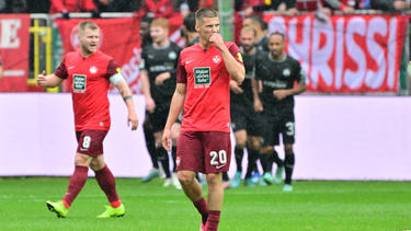 Der 1. FC Kaiserslautern verlor in Unterzahl gegen Fürth