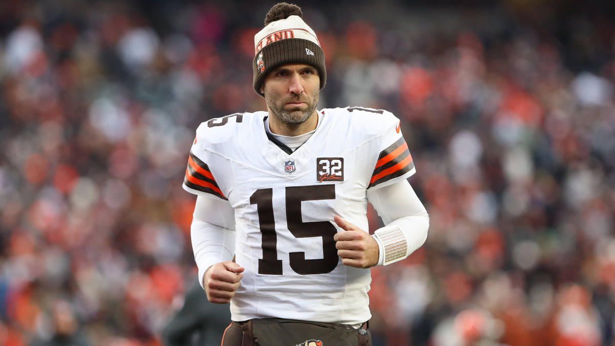 Von der Couch in die NFL-Playoffs: Joe Flacco steht mit den Cleveland Browns in der Postseason