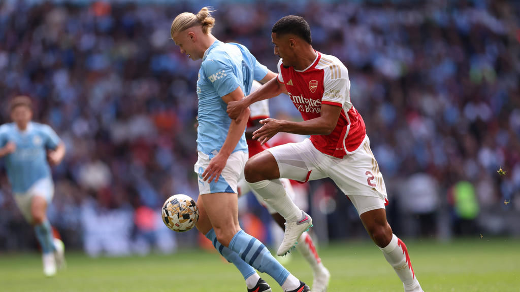 Der FC Arsenal sicherte sich gegen Manchester City den Community Shield.