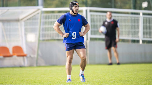 Frankreichs Rugby-Star Antoine Dupont wird im WM-Spiel voraussichtlich wieder auf dem Platz stehen