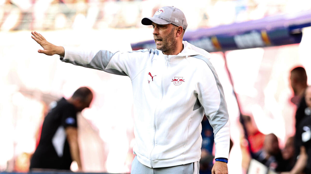 Ole Werner muss mit RB Leipzig gegen den 1. FC Köln ran