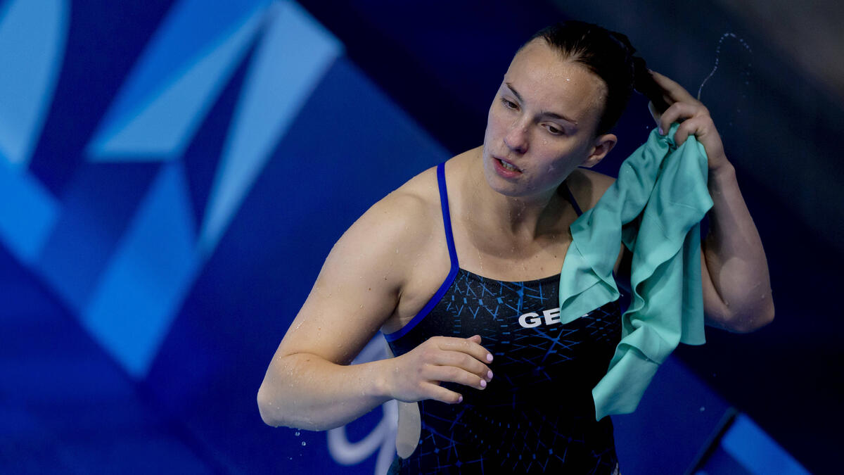Lena Hentschel holt eine weitere Silbermedaille