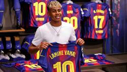 Nummer 10 des FC Barcelona: Lamine Yamal