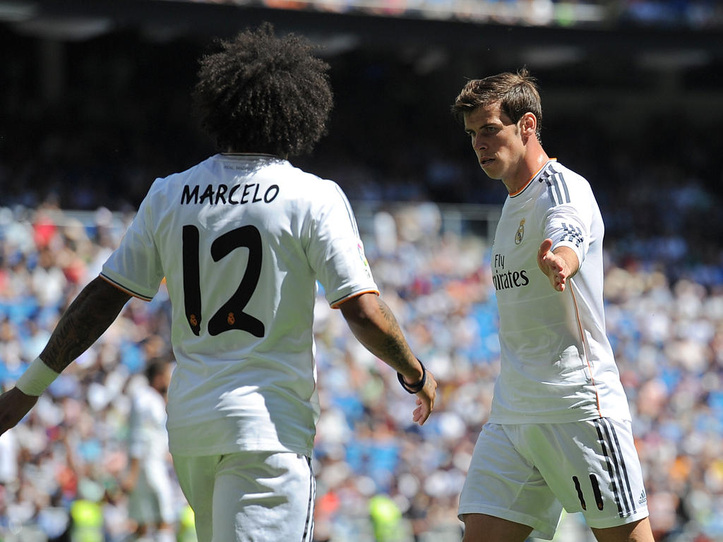 Die Real-Stars Marcelo (l) und Gareth Bale (r) fallen verletzt aus