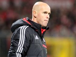 Erik ten Hag is hier actief als trainer van het beloftenelftal van Bayern München II. Hij wordt genoemd als opvolger van Marco van Basten bij sc Heerenveen. (4-2-2014)