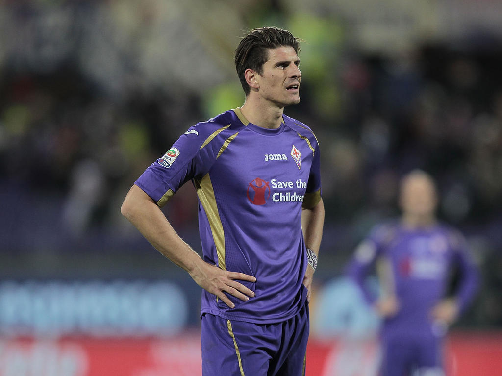 Will mit der Fiorentina ins Finale: Mario Gómez