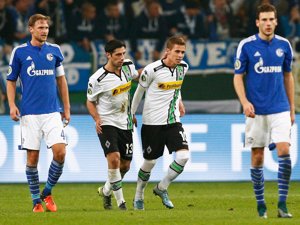 Lars Stindl und Thorgan Hazard trafen für Borussia Mönchengladbach