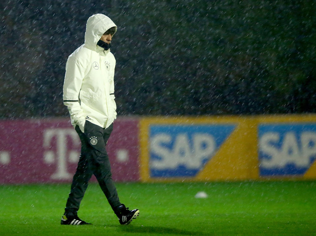 Bundestrainer Joachim Löw und seine Spieler mussten in den letzten Tagen viel durchmachen