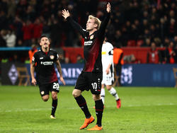Julian Brandt fühlt sich in Leverkusen gut aufgehoben