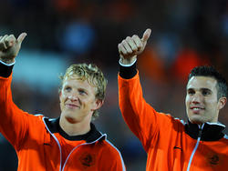 In oktober 2011, toen Kuyt en Van Persie nog samenspeelden in Oranje.