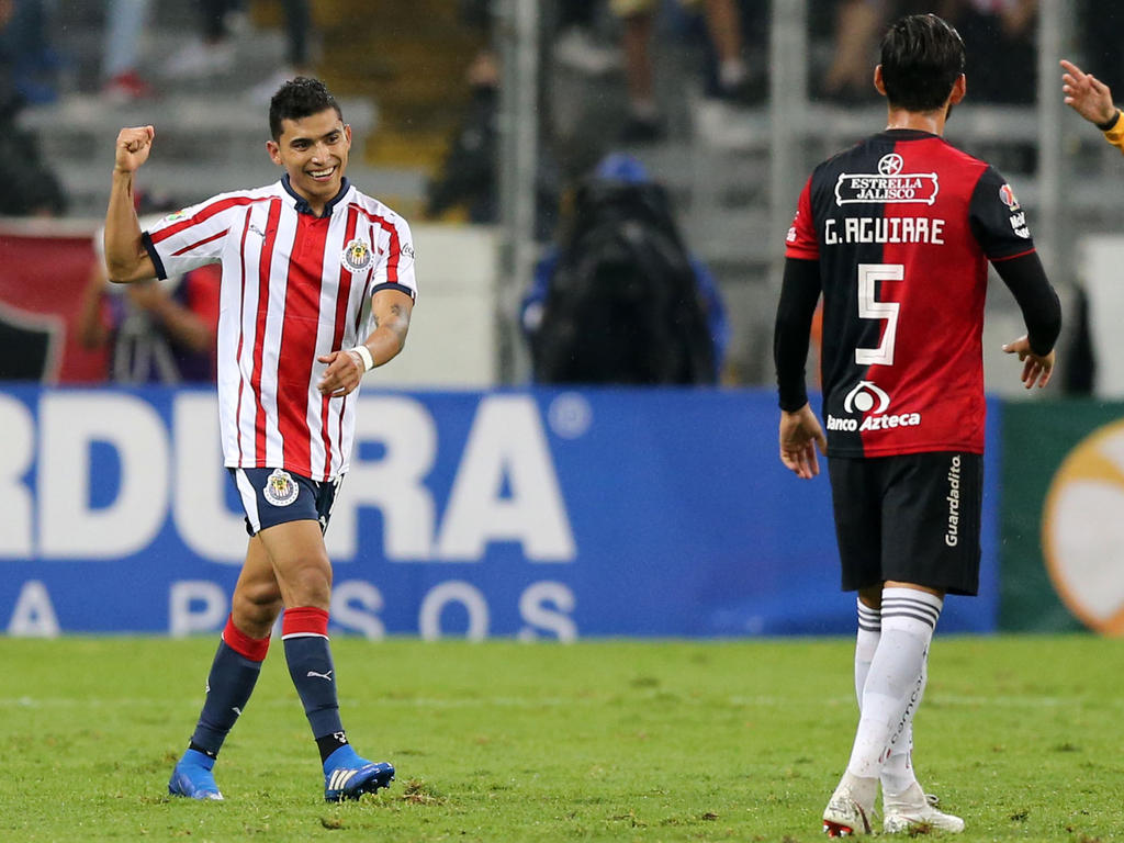 Orbelín Pineda marcó el gol de la victoria de las 'Chivas'. (Foto: Getty)