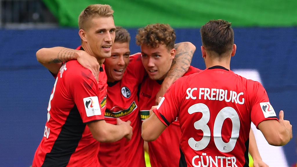 Der SC Freiburg holte in Wolfsburg seinen ersten Saisonsieg