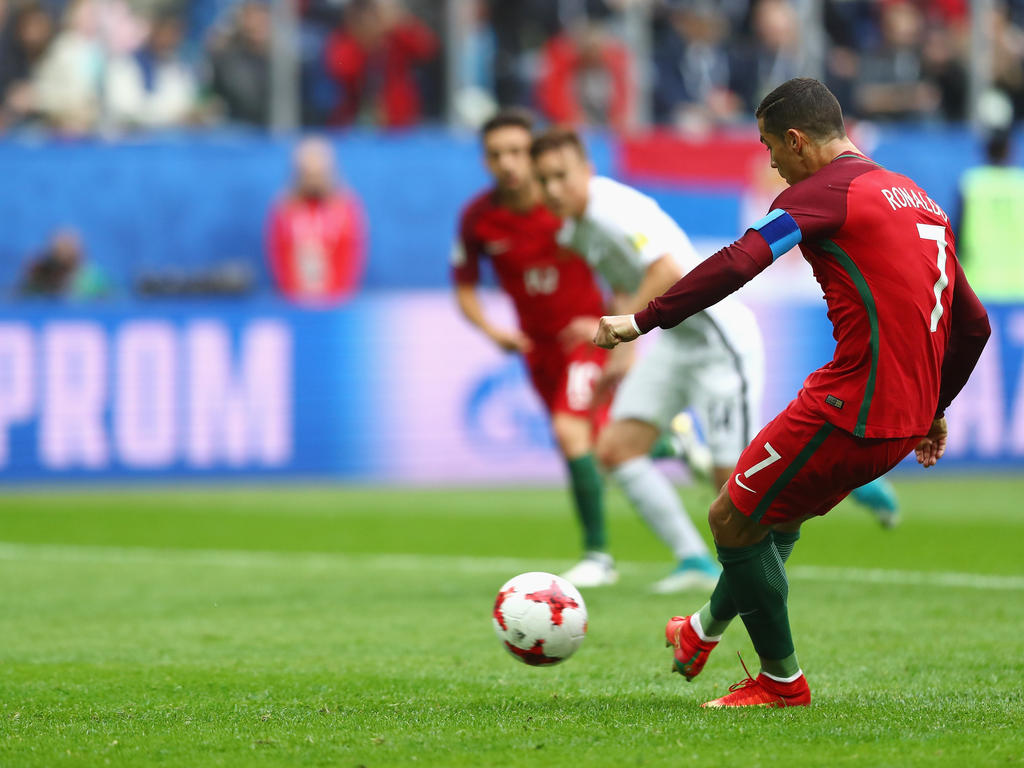 Ronaldo anota el 1-0 desde el punto de la pena máxima. (Foto: Getty)