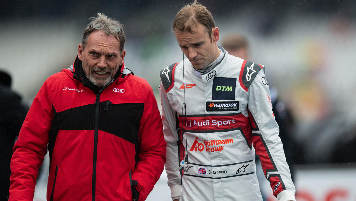 Jamie Green (r.) kehrt auf seiner Rekordstrecke wieder in die DTM zurück