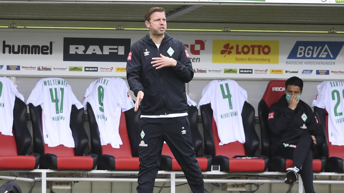 Florian Kohfeldt siegte mit Werder knapp in Freiburg Florian Kohfeldt siegte mit Werder knapp in Freiburg