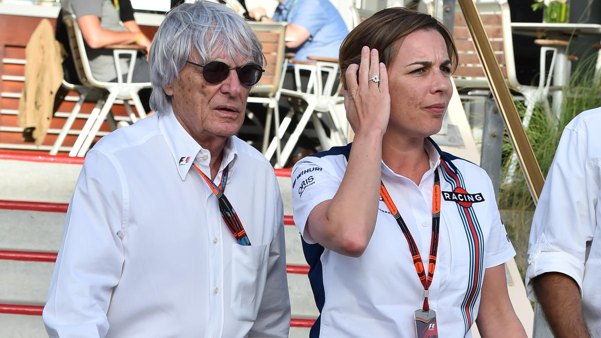 formel 1 claire williams reagiert auf ecclestone geruchte