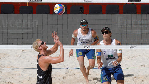 Chase Budinger (l.) hat sich für Olympia in Paris qualifiziert