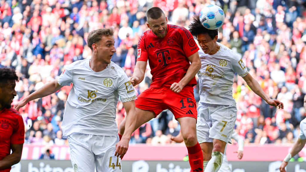 Eric Dier (M.) erzielte gegen Mainz 05 sein erstes Bundesliga-Tor Eric Dier (M.) erzielte gegen Mainz 05 sein erstes Bundesliga-Tor