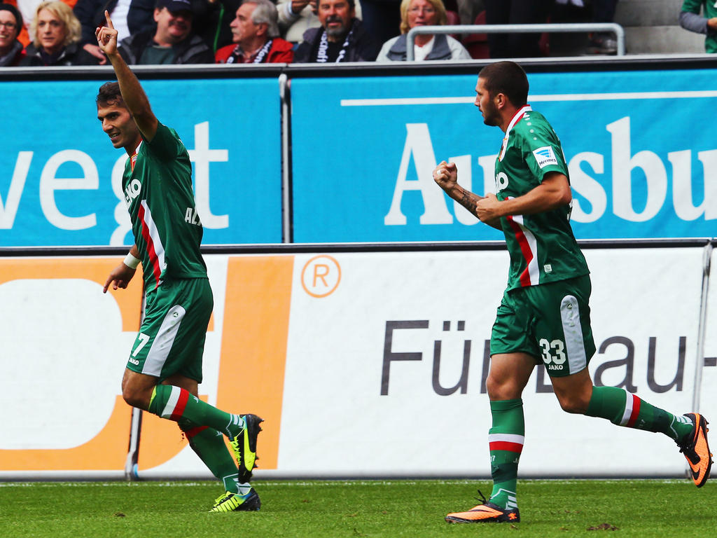 Der FC Augsburg hat jetzt schon mehr Siege als nach der gesamten Hinrunde im Vorjahr. Der FC Augsburg hat jetzt schon mehr Siege als nach der gesamten Hinrunde im Vorjahr.