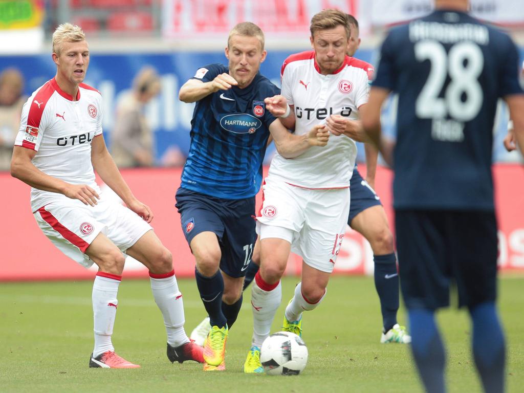 Der FC Heidenheim gewann am Ende mit 2:0 gegen Fortuna Düsseldorf