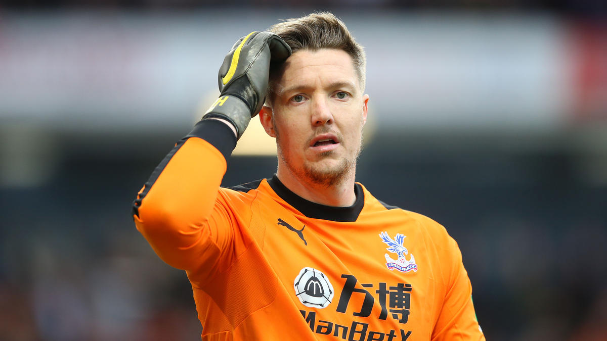 Wayne Hennessey ist der Hilter-Gruß offenbar nicht bekannt Wayne Hennessey ist der Hilter-Gruß offenbar nicht bekannt