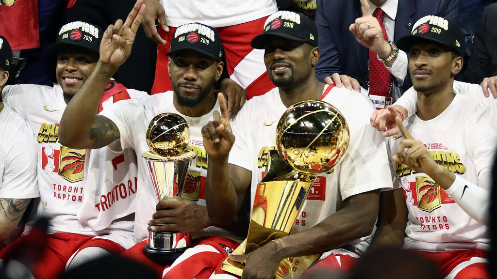 Kawhi Leonard hat mit Toronto den Titel geholt Kawhi Leonard hat mit Toronto den Titel geholt