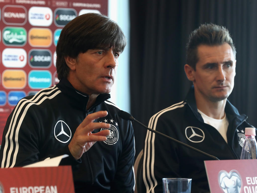 Joachim Löw und Miroslav Klose wollen auch gegen Italien siegen
