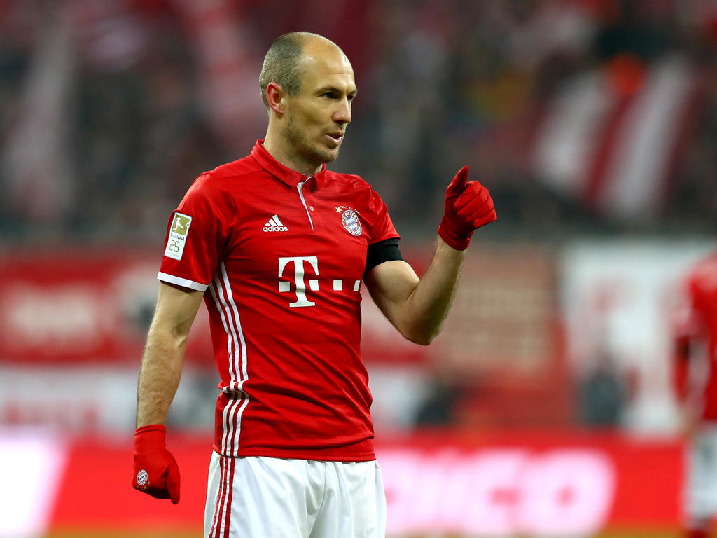 Arjen Robben soll seinen Vertrag bei den Bayern verlängern
