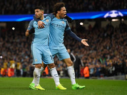 Leroy Sané und Sergio Agüero trafen beim Kantersieg von Manchester City