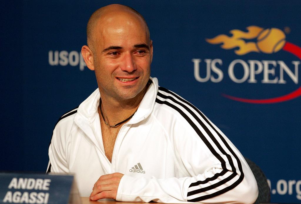 Agassi sagte dem Tennis-Zirkus 2006 Lebwohl