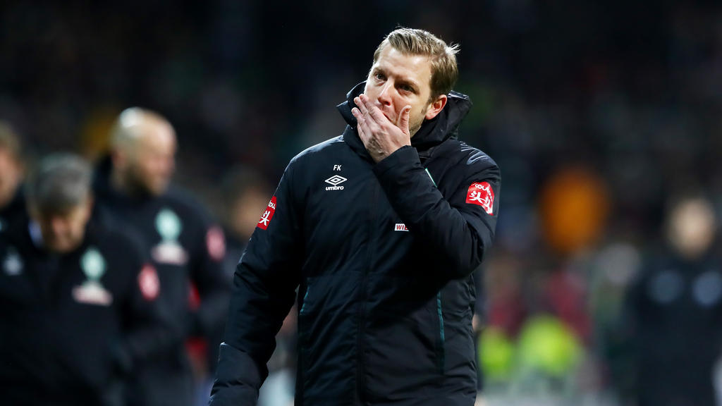 Florian Kohfeldt ist mit Werder Bremen im Abstiegskampf angekommen
